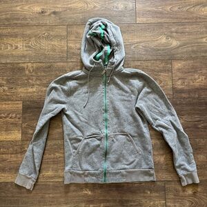 Horny Toad Gray Hooded Sweatshirt Full Zip